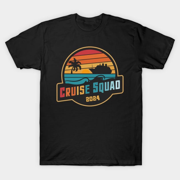 Cruise Squad 2024 T-Shirt by tamdevo1